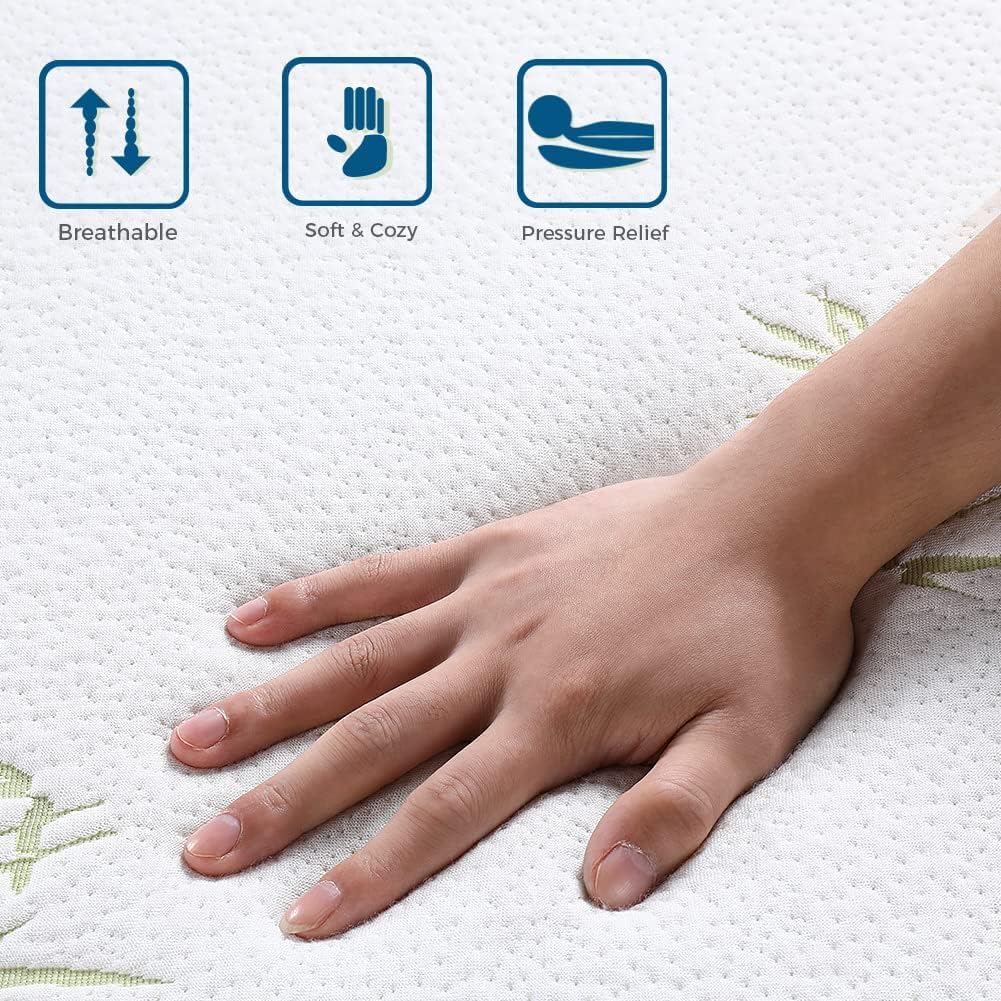 6 Inch Trifold Memory Foam Queen Mattress P463316