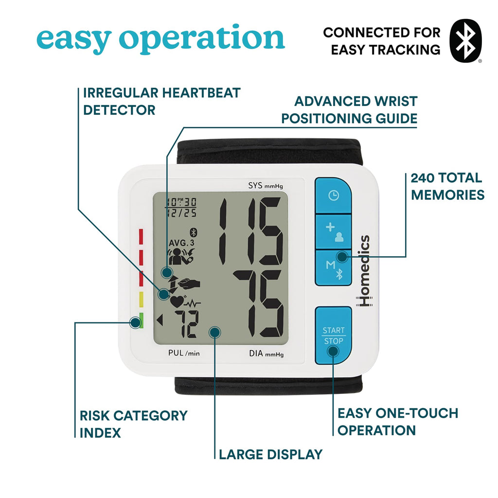 Wrist Cuff Blood Pressure Monitor X746989