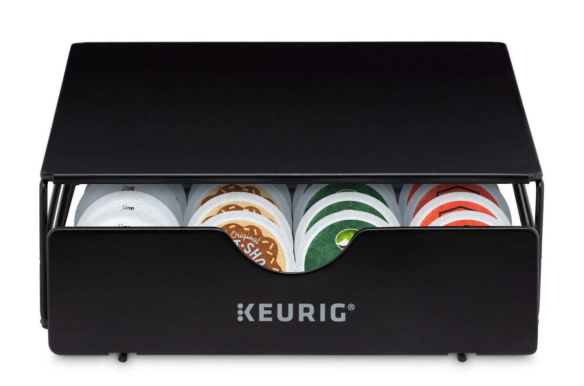 Single Serve K-Cup Pod Coffee Maker with Storage Drawer P636