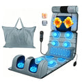 Full Body Electric Heating Vibration Massage Mat Cushion X60978