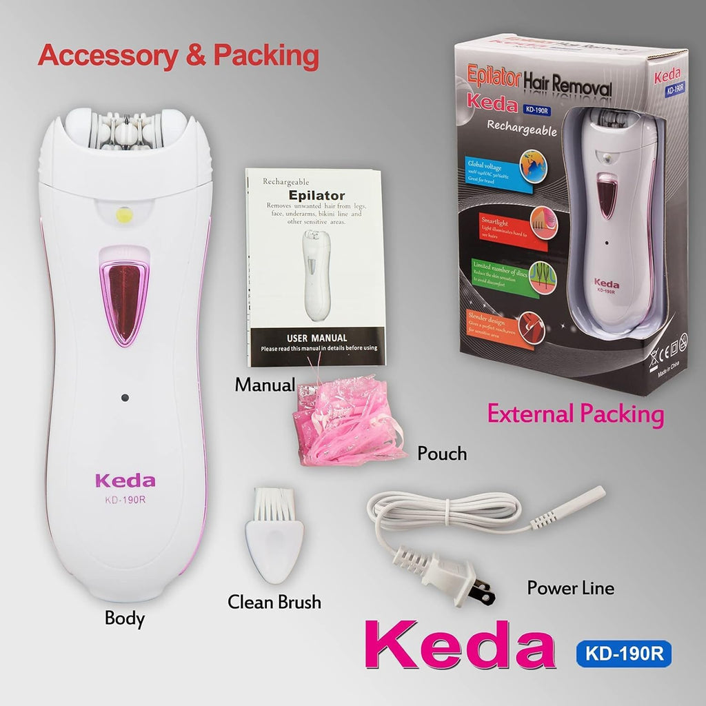 Epilator for Women Face Legs Bikini A586155