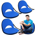 4 Pcs Adjustable Folding Portable Stadium Seats with Back W263