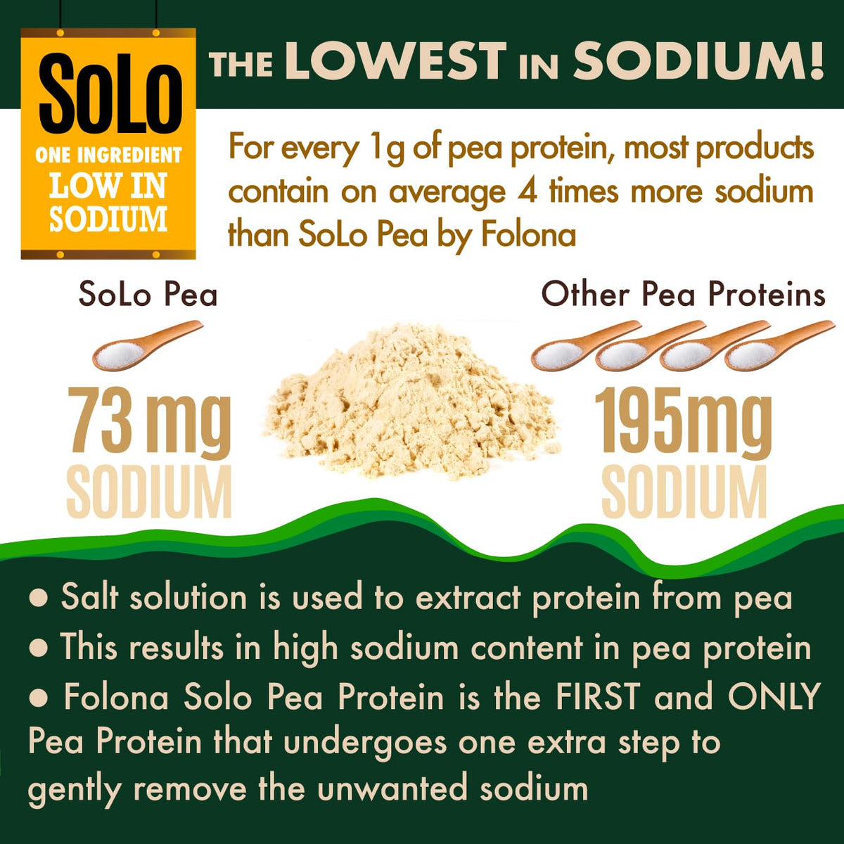 Organic Pea Protein Isolate Unflavored Vegan Protein Powder 2.7 lbs A925