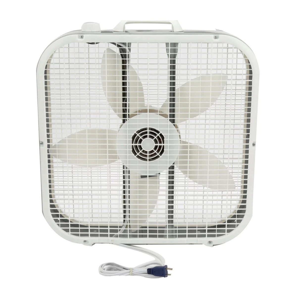 20" Classic Box Fan with 3 Speeds, White C65670