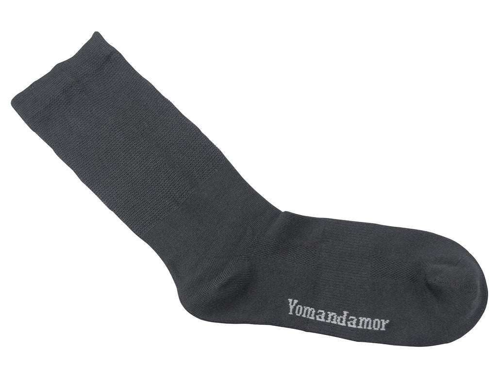 Men's 6 Pairs Bamboo Rayon Breathable Mid-Calf Socks with Arch Support H862