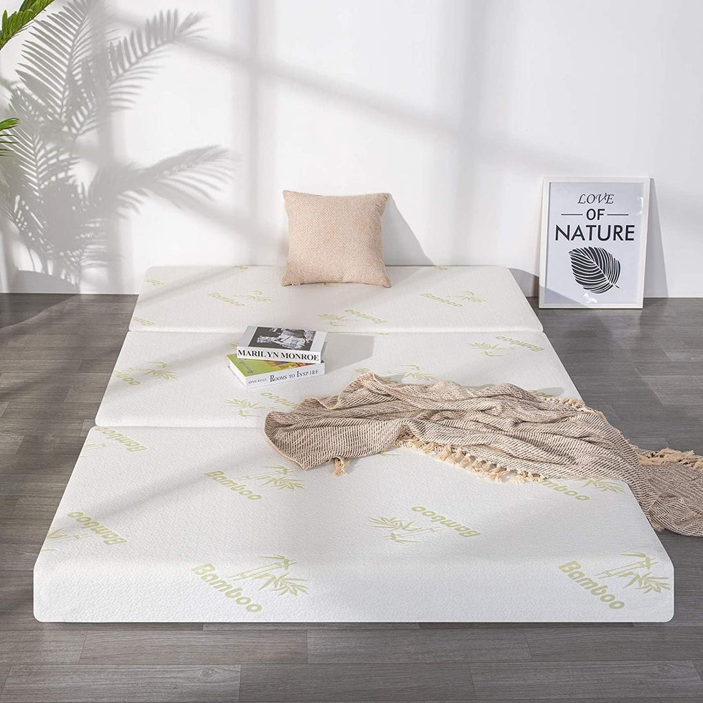 6 Inch Trifold Memory Foam Queen Mattress P463316