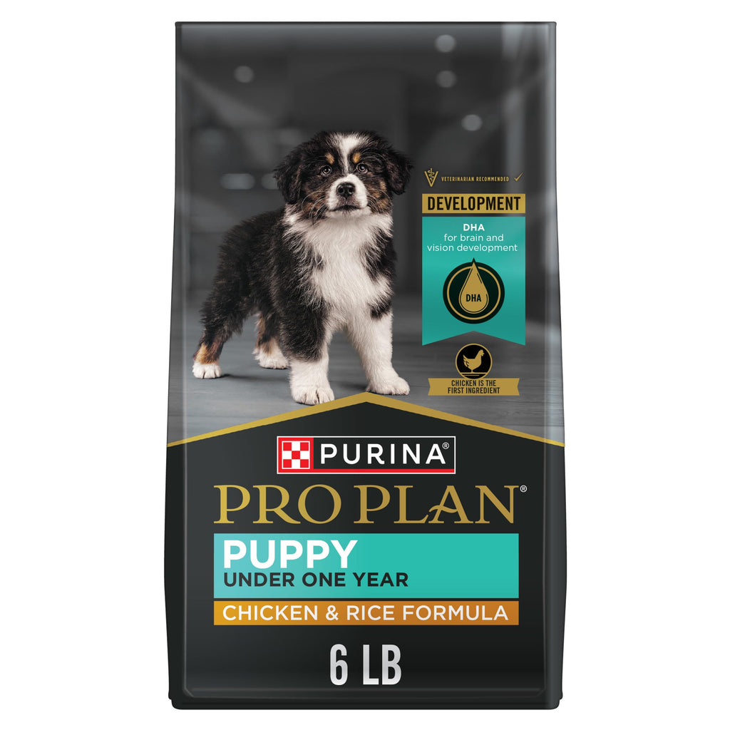 High Protein Chicken & Rice Dry Puppy Food 6 lb Bag P48117