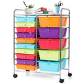 15 Drawers Rolling Storage Cart W18617