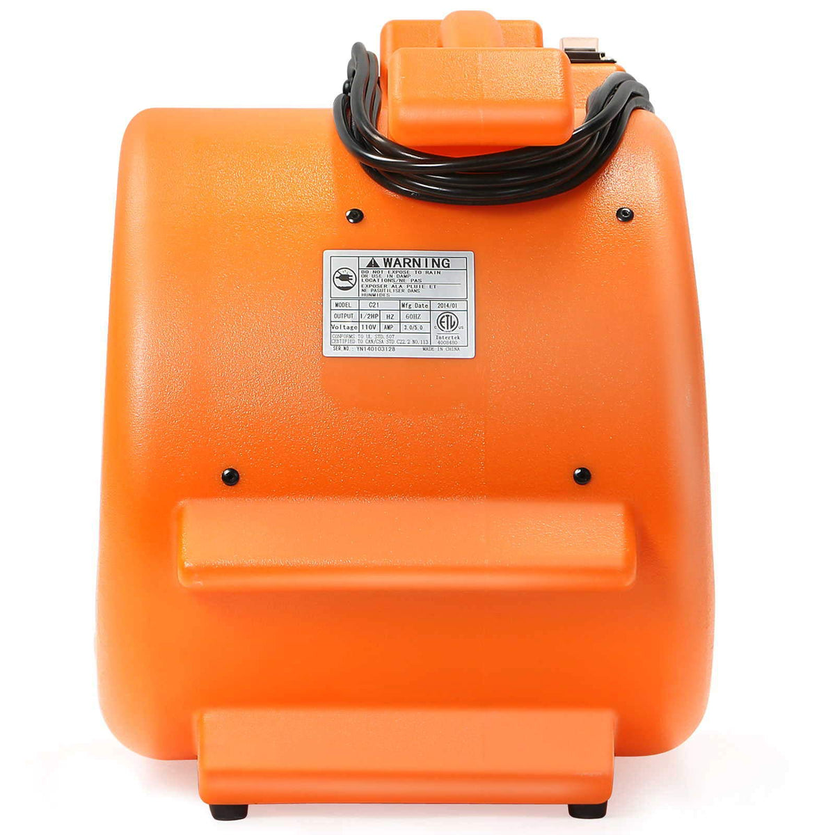 6pk 2 Speed 1/2 HP Industrial Floor Fan Z2383
