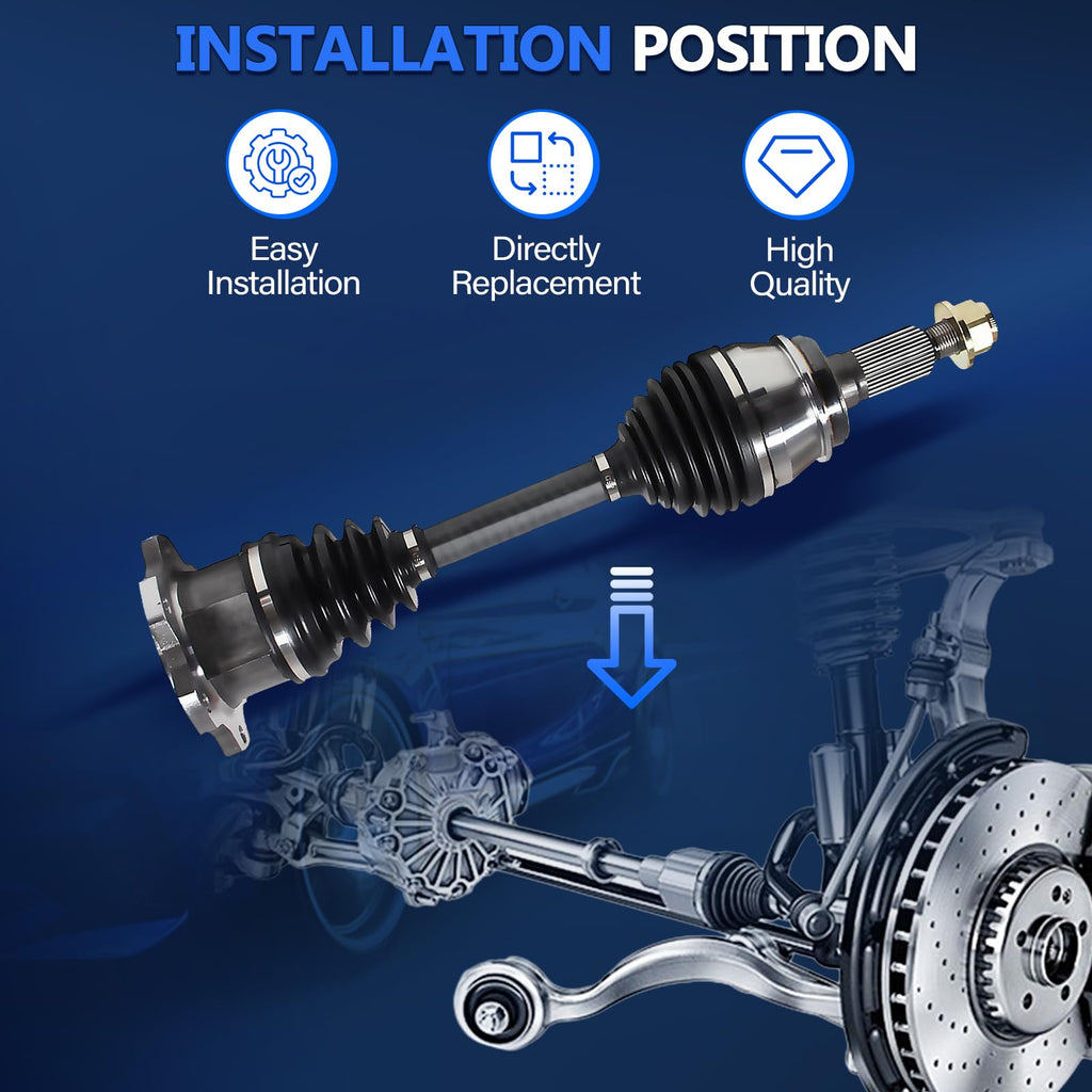 CV Axle Front Pair A6629