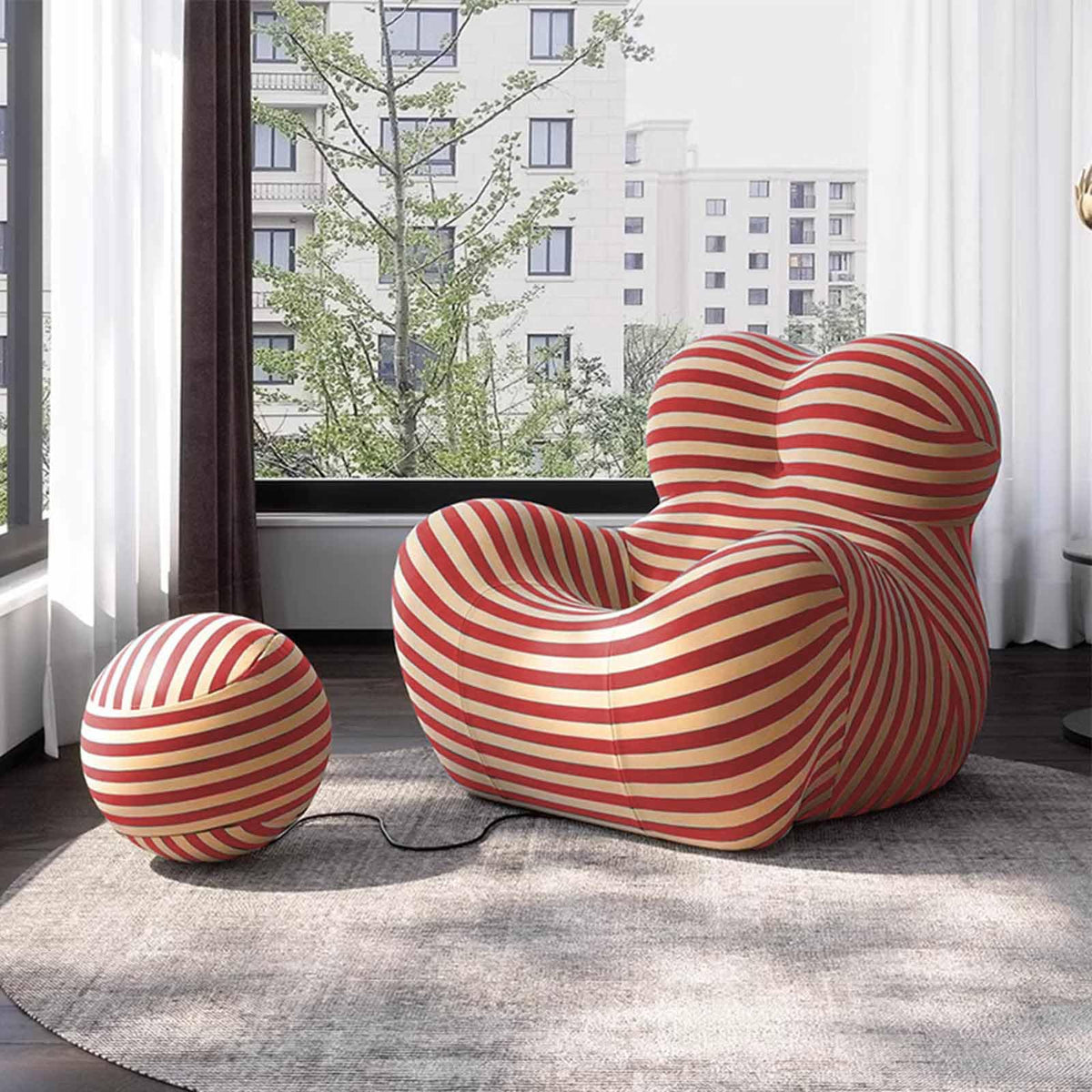 Memory Foam Bean Bag Chair with Filler Included K22503