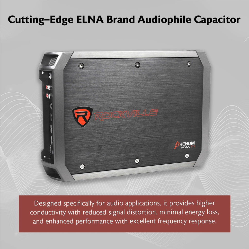 2-Channel Class A/B Car Amplifier 1500W Peak X8998