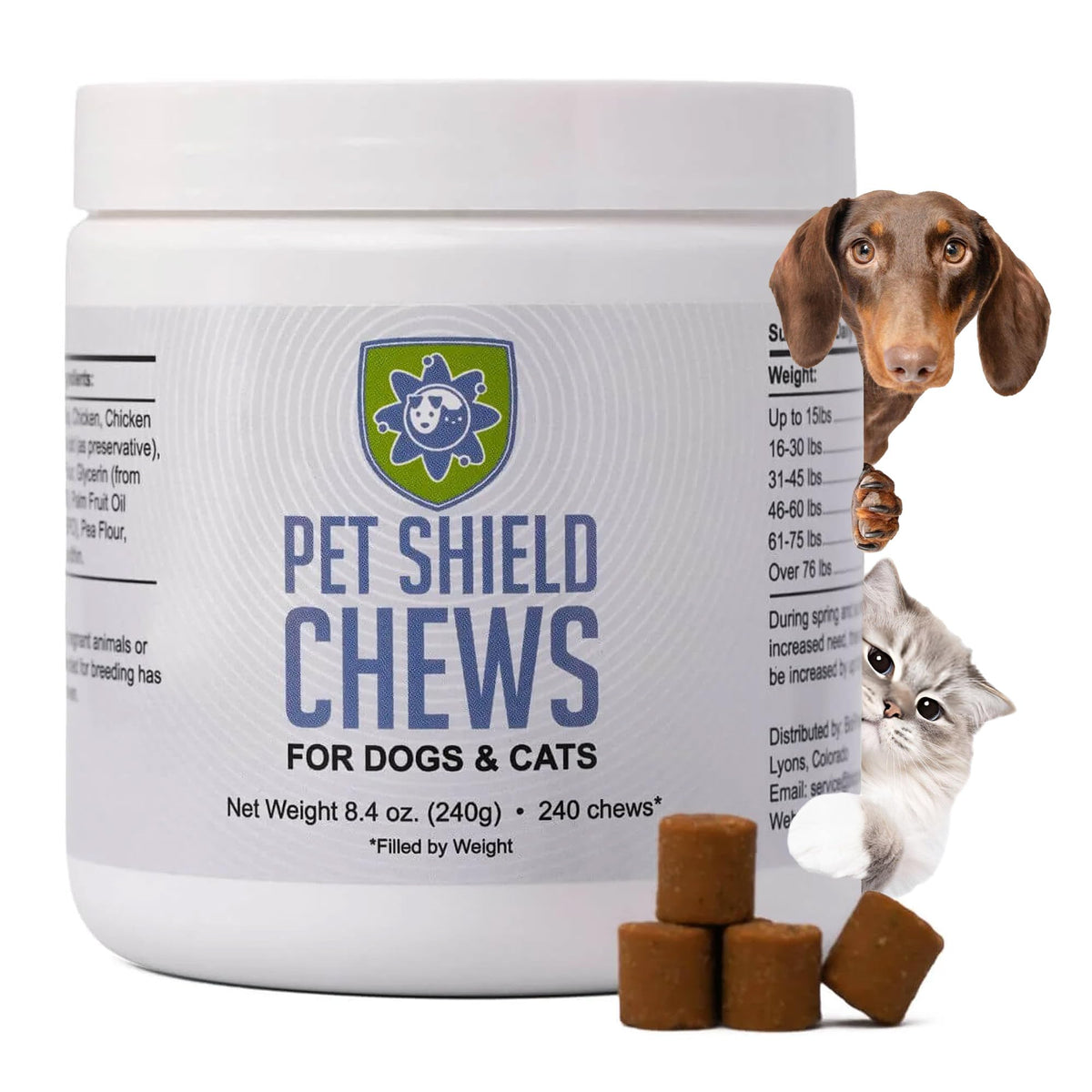 Natural Flea & Tick Prevention Soft Chews Z7728