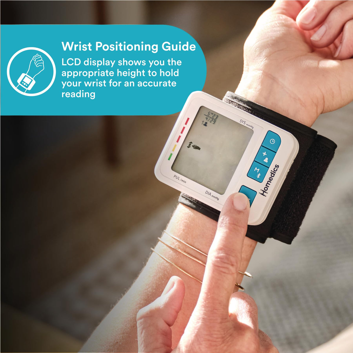 Wrist Cuff Blood Pressure Monitor X746989