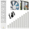 Window Exhaust Fan Reversible Airflow Variable Speed Retractable E933