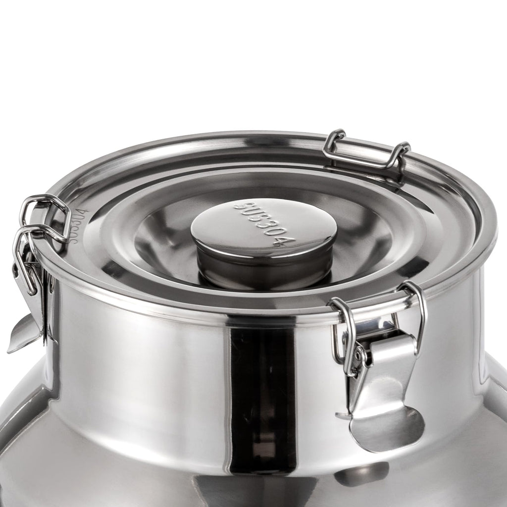 15L Stainless Steel Milk Can with Faucet M664845