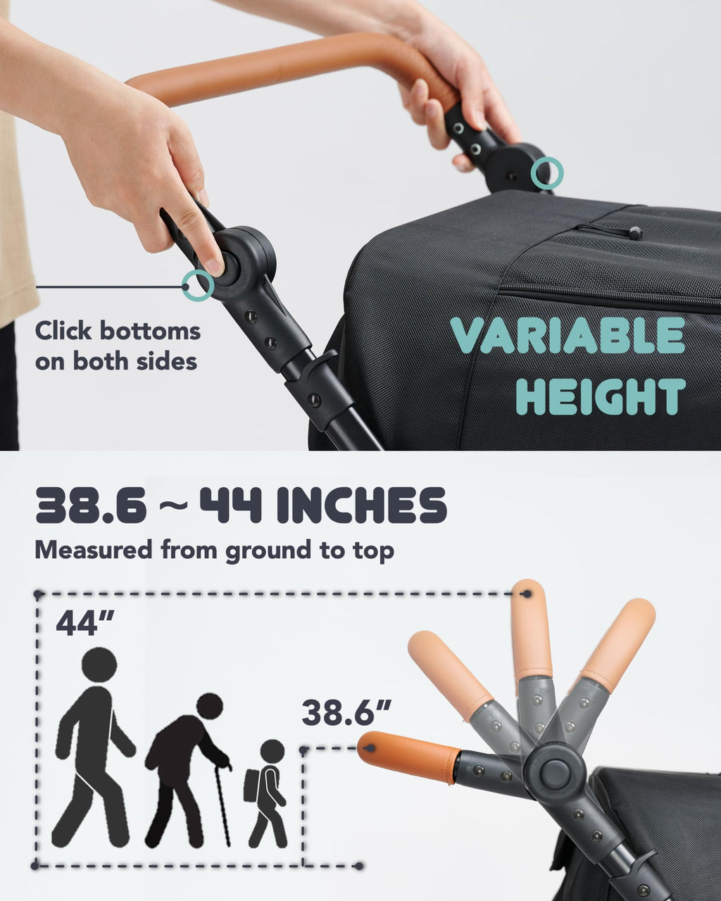 Large Pet Stroller P1562