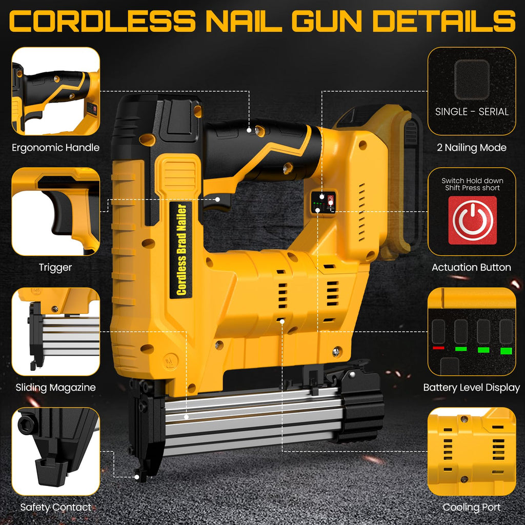 18 Gauge Cordless Brad Nailer & Staple Gun X27764