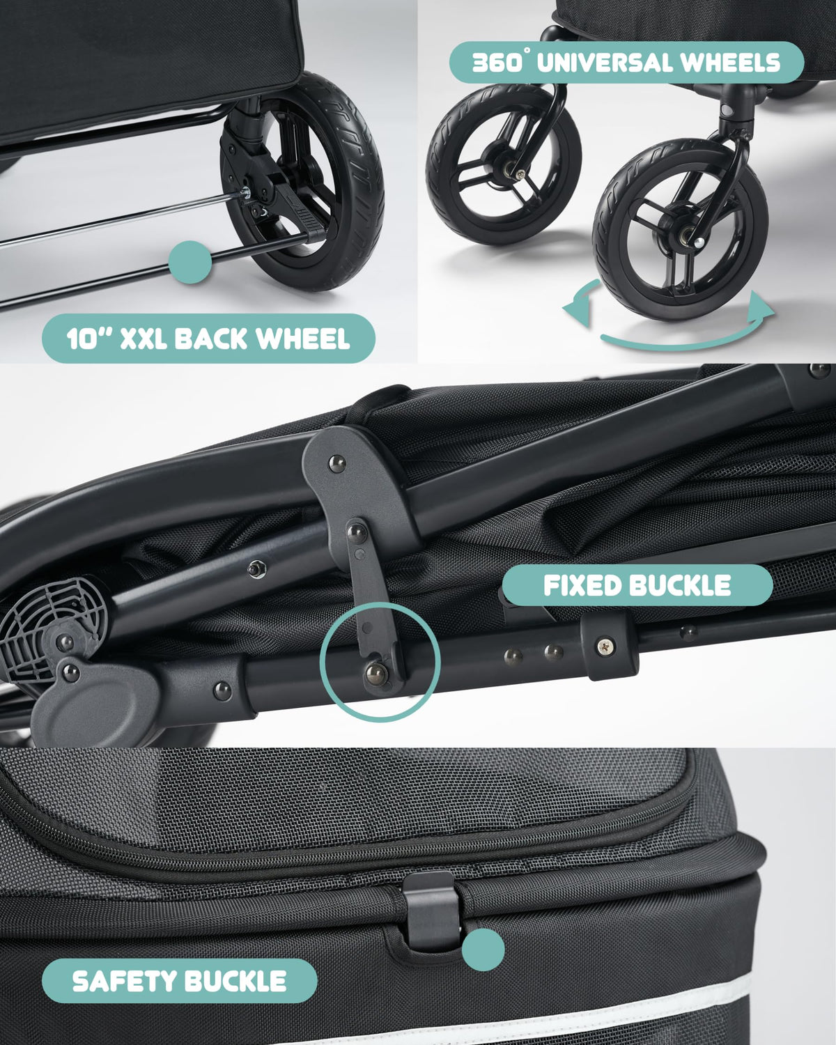 Large Pet Stroller P1562