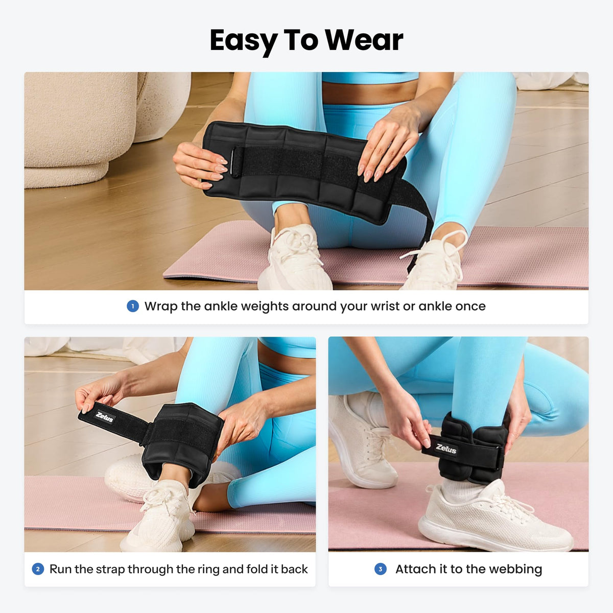 Adjustable Ankle Weights C50068