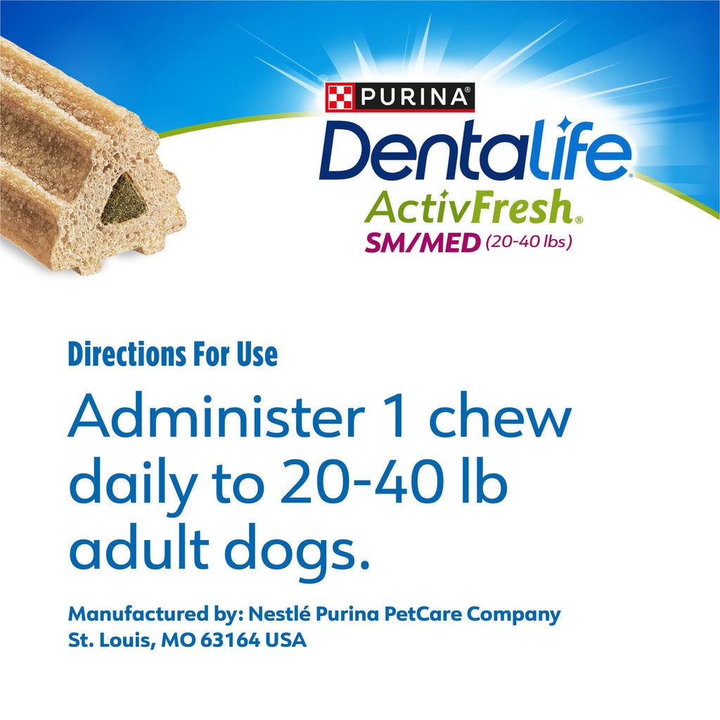 Chicken Flavor Dental Chews for Adult Dogs 30 ct. S336351