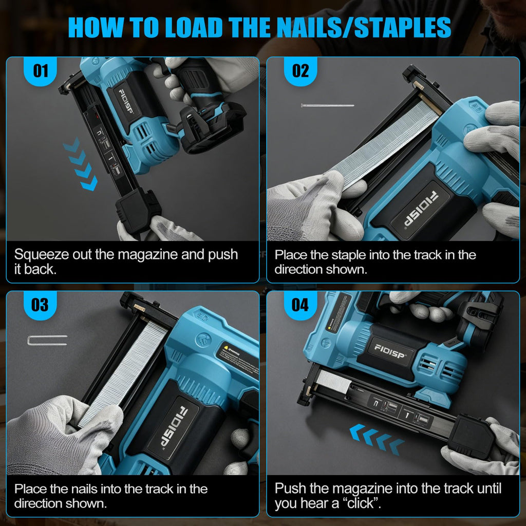 18 Gauge Cordless Nail Gun U573