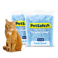 Fresh Scent 4.3 Lb 2 Pack Crystal Litter A845934