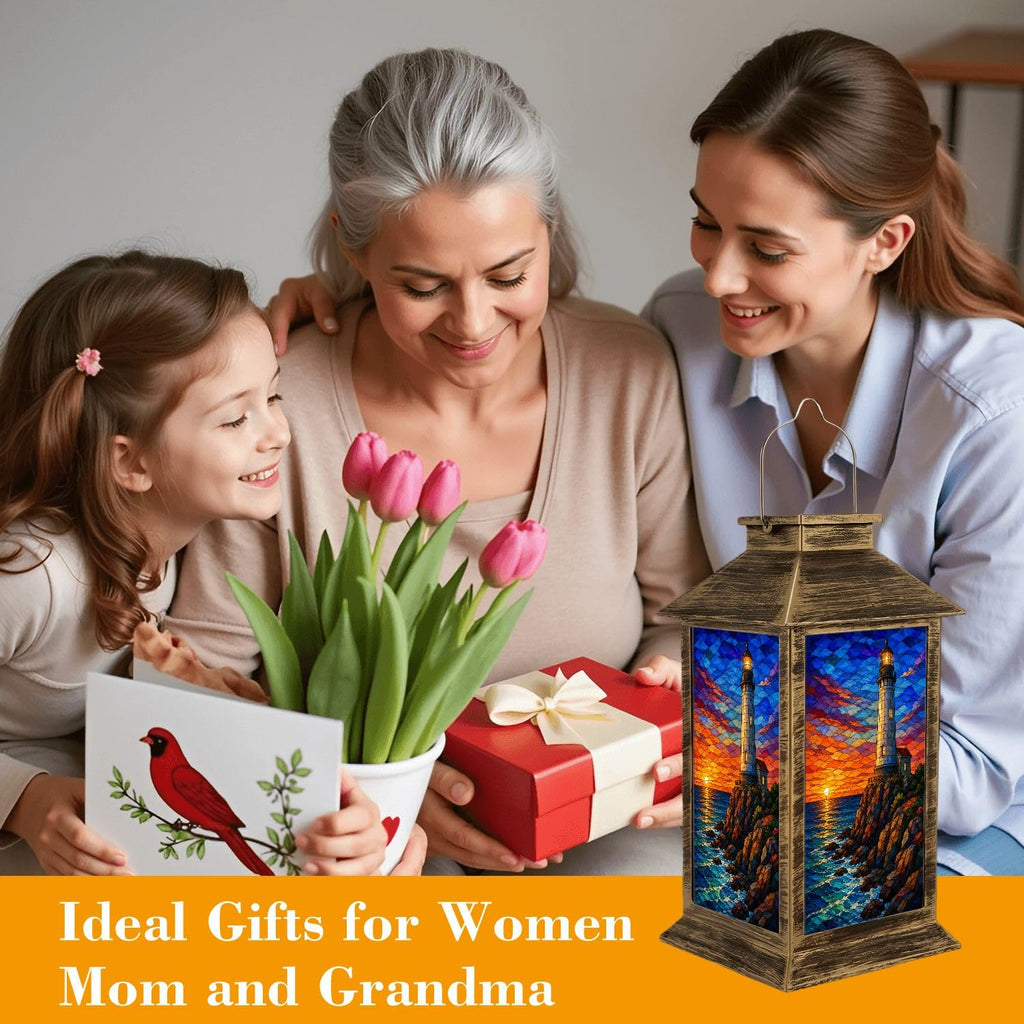 Waterproof Mosaic LED Solar Lantern G85577