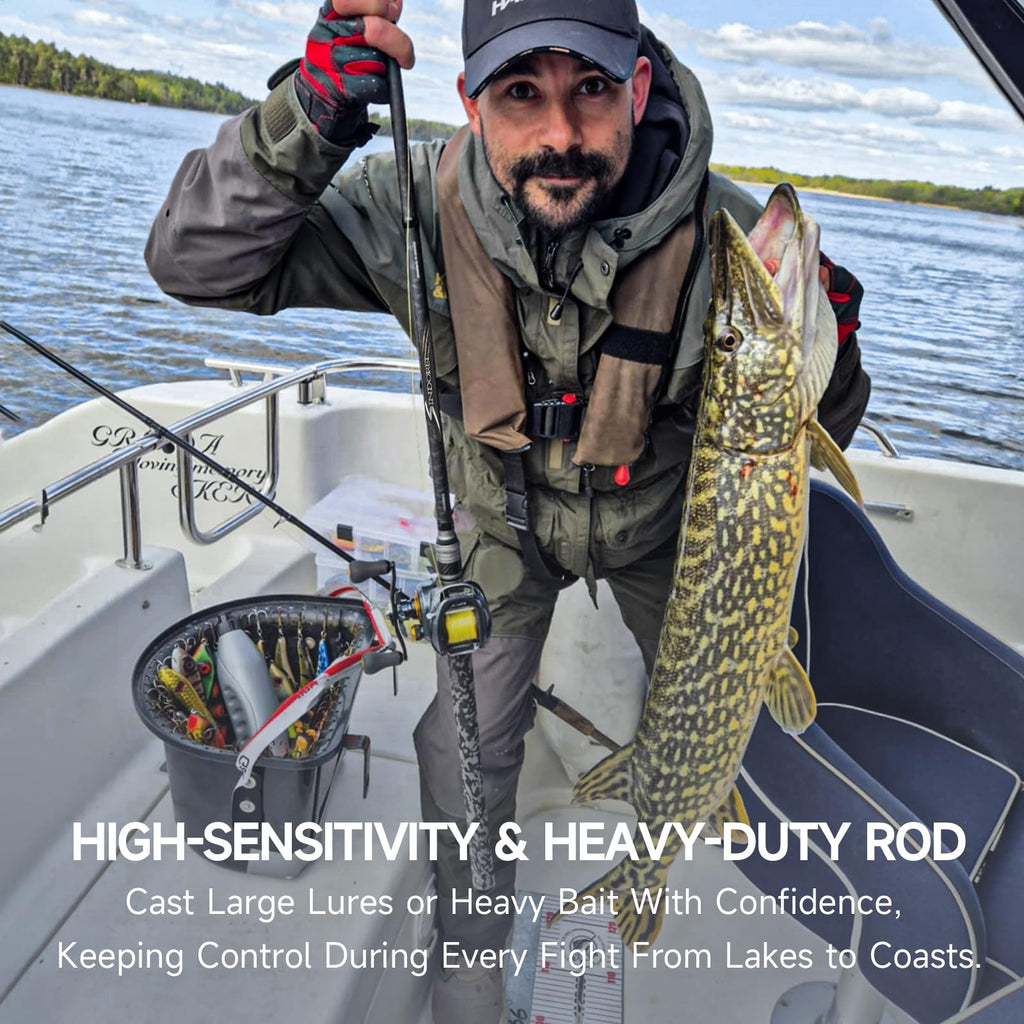 Heavy 2-Piece Fishing Rod A60987