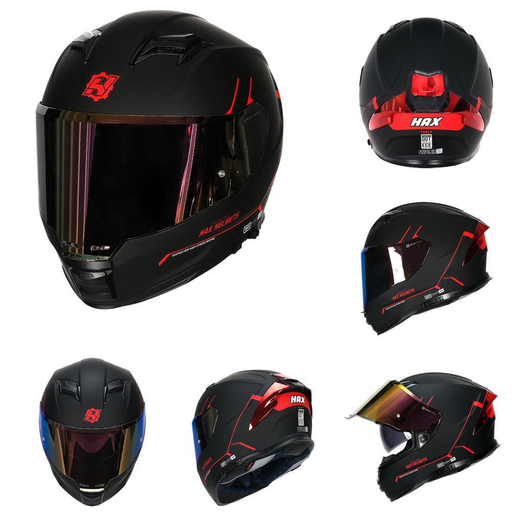 Full Face Motorcycle Helmet DOT & ECE V86715