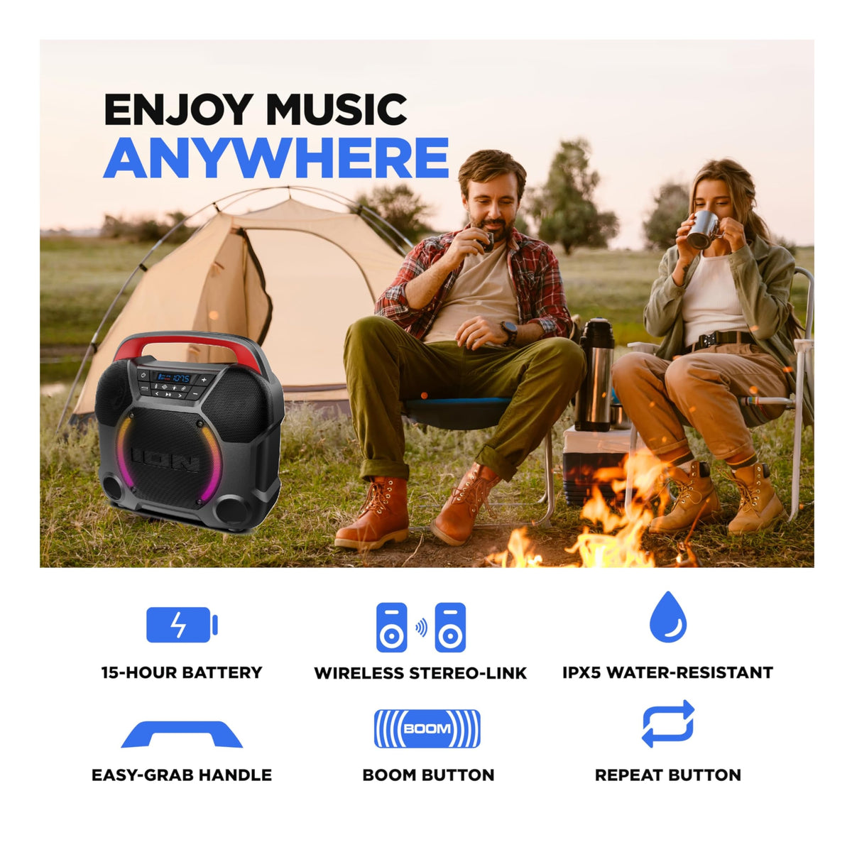 Portable Speaker - Black I90890