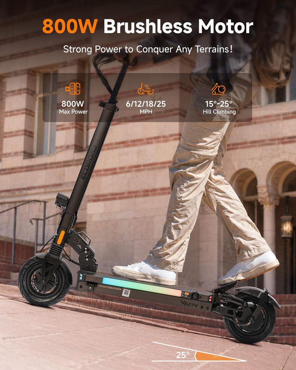 Electric Scooter 750W 25 MPH 30-35 Miles Z27745