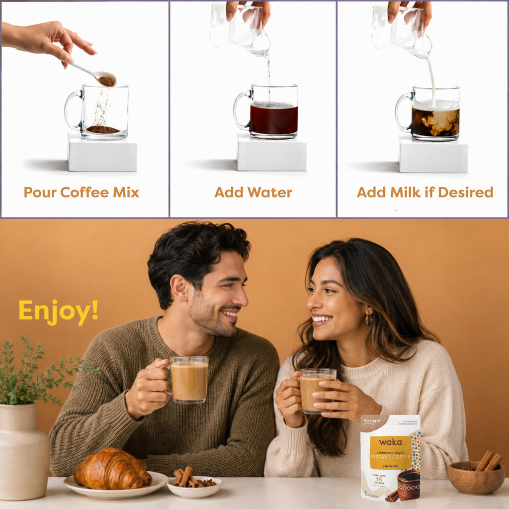 Instant Coffee, Slightly Sweetened, Cinnamon F93848