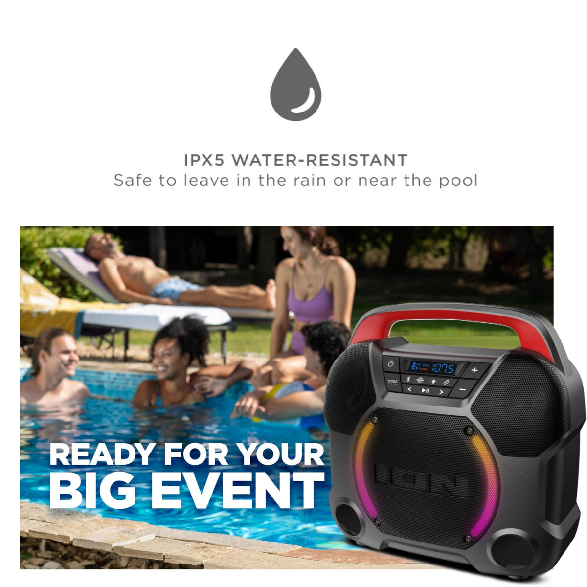 Portable Speaker - Black I90890