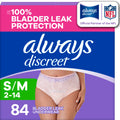 Small/Medium Incontinence Underwear, 84ct P2666