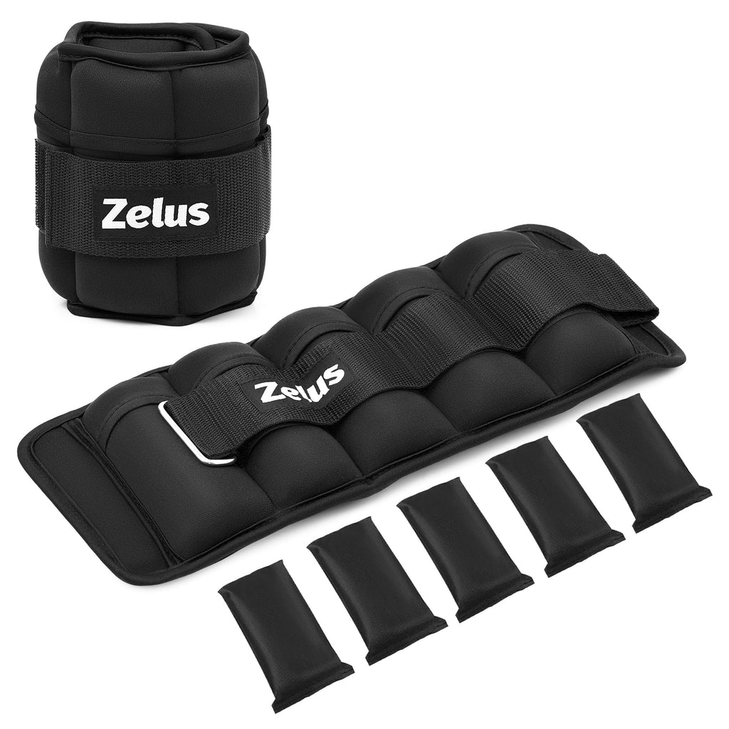 Adjustable Ankle Weights Set with Removable Sandbags N9262