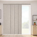 Brown Blackout Panel Track Blinds O44670