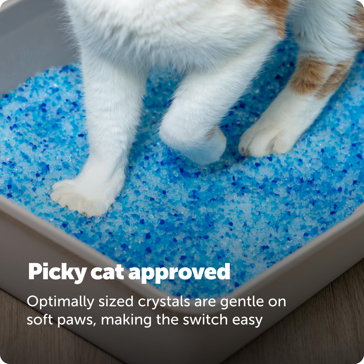 Fresh Scent 4.3 Lb 2 Pack Crystal Litter A845934