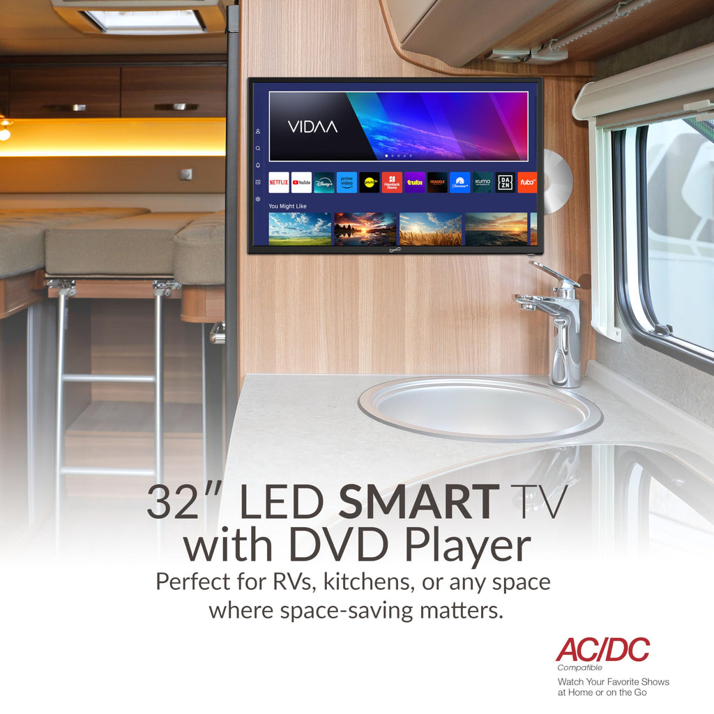 32-inch LED Smart HDTV with DVD Player B680