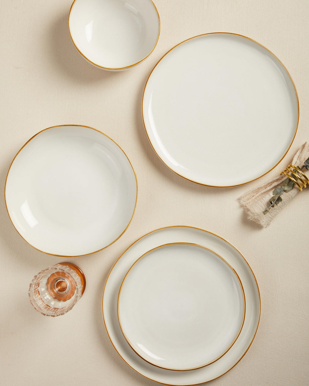 8.26" Ceramic Pasta Bowls Set of 4 H2171