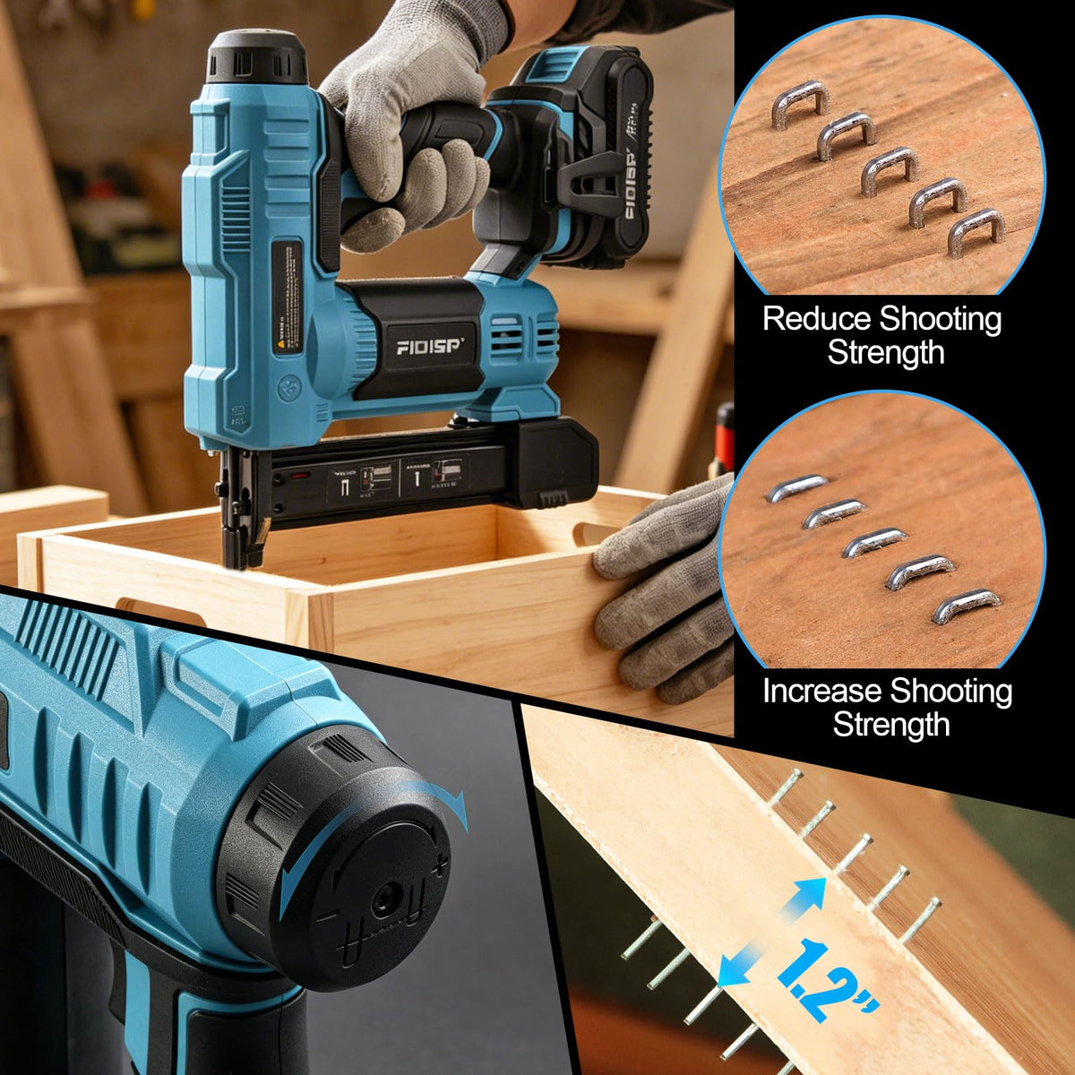 18 Gauge Cordless Nail Gun U573