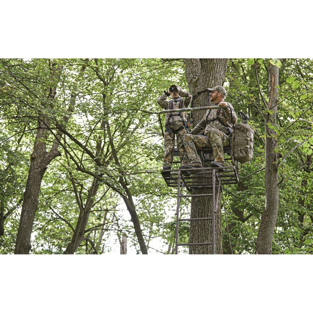 17' 2-Man Ladder Tree Stand H46088