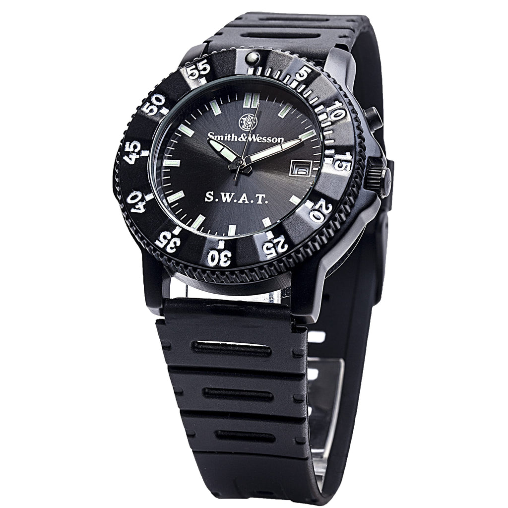 Men's Tactical Watch, 3ATM, Stainless Steel, 40mm Z154