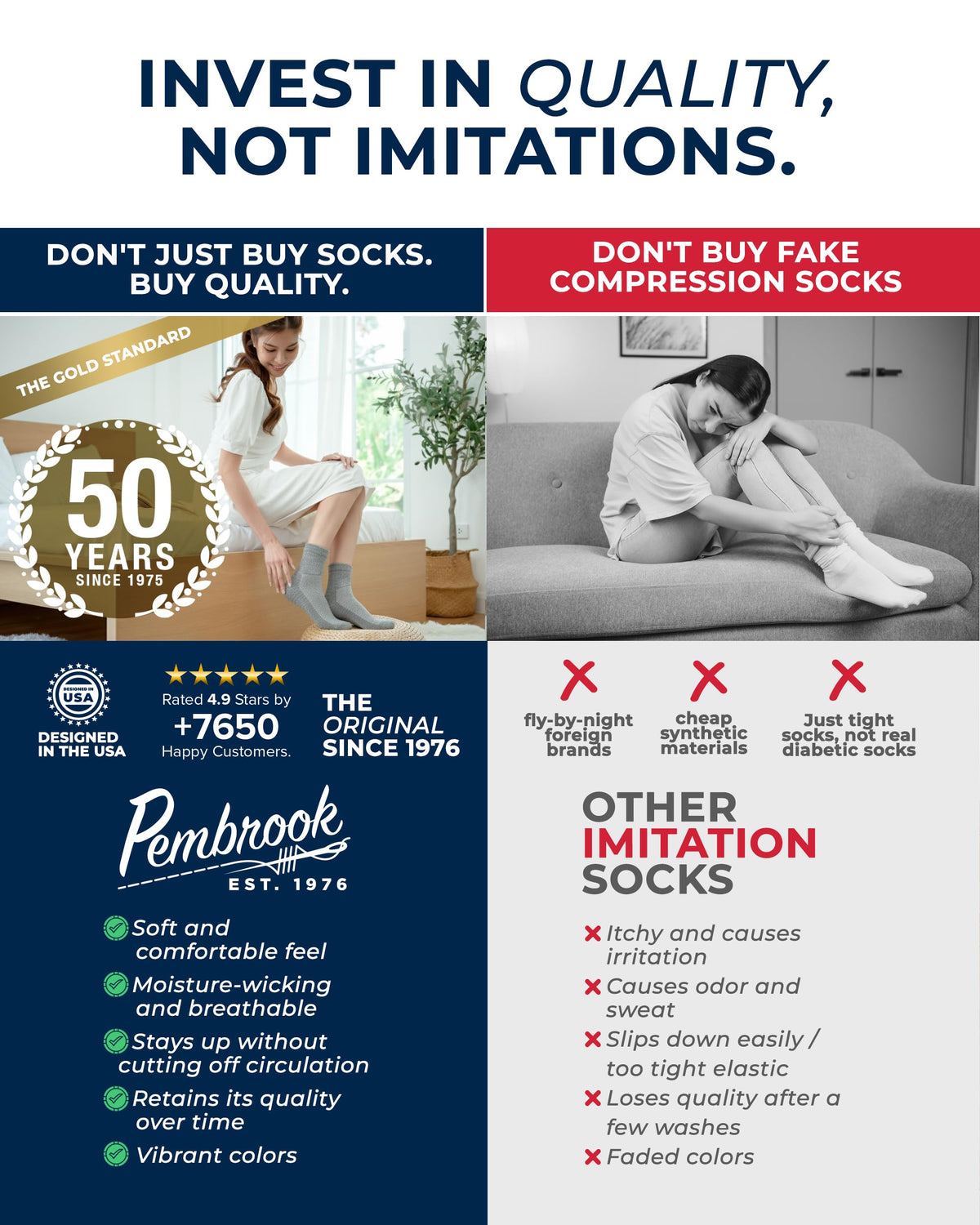 Non Binding Ankle Socks 6 Pairs R741