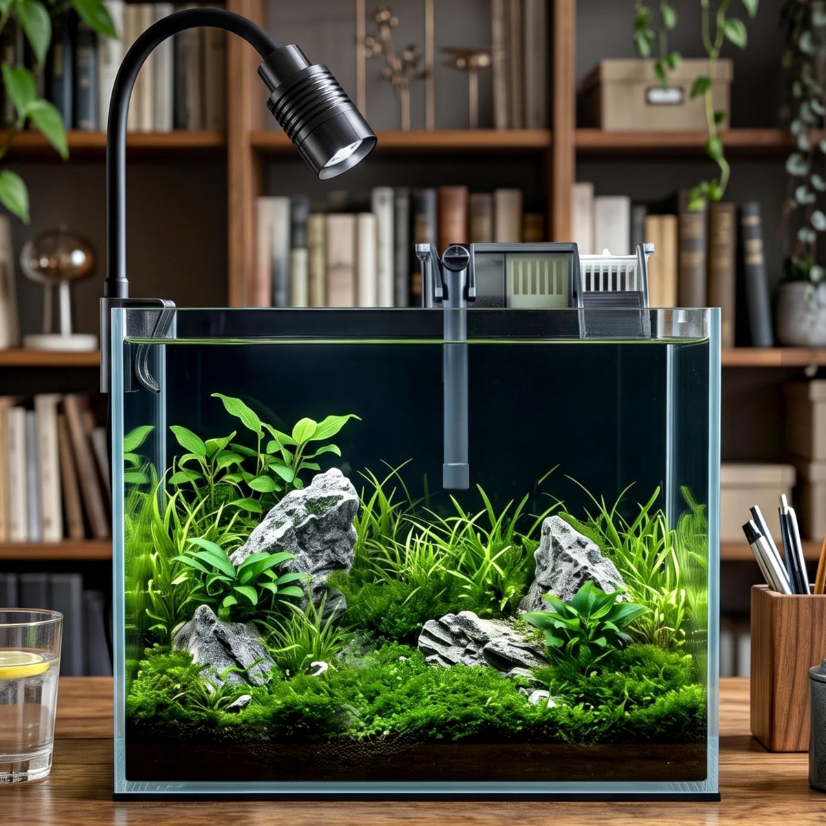 3.3 Gallon Glass Aquarium Kit H95909