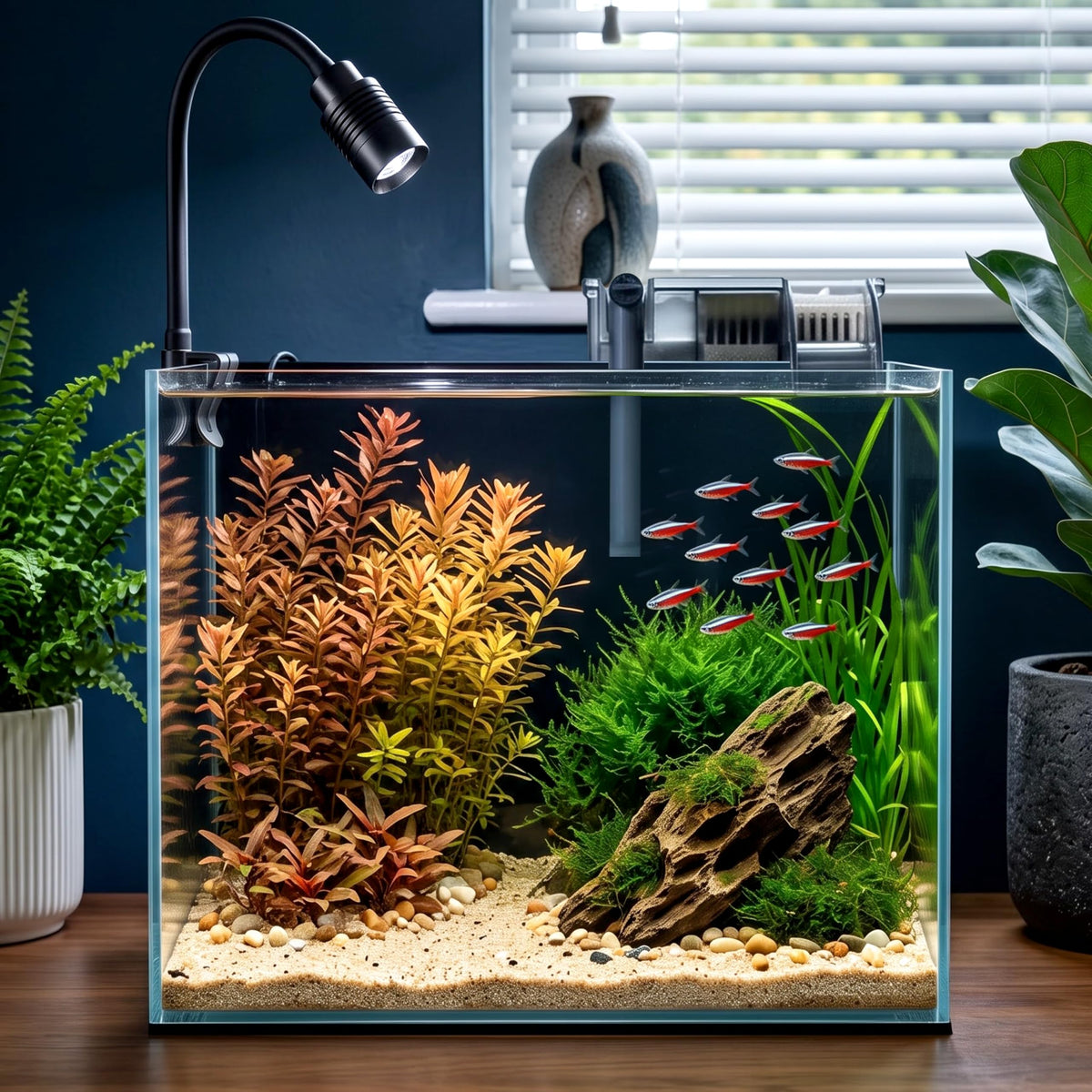3.3 Gallon Glass Aquarium Kit H95909