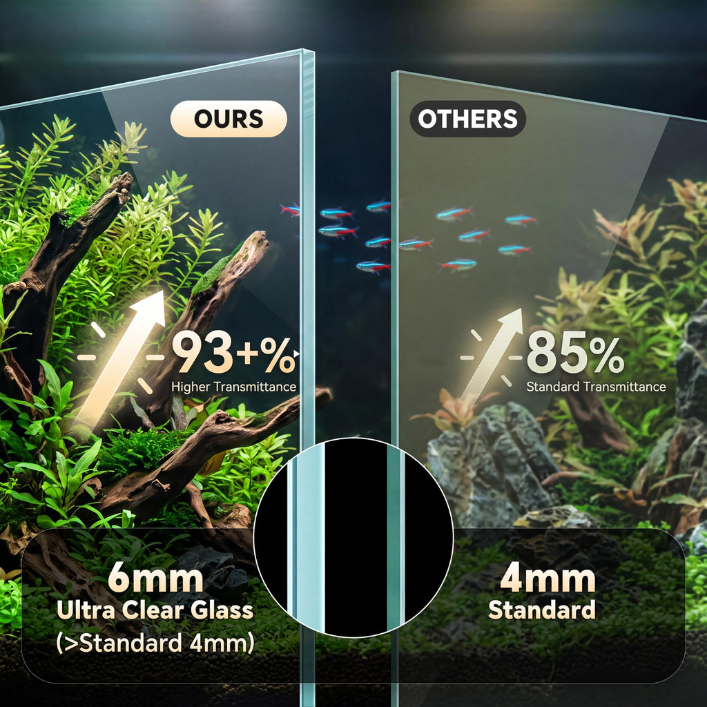 3.3 Gallon Glass Aquarium Kit H95909