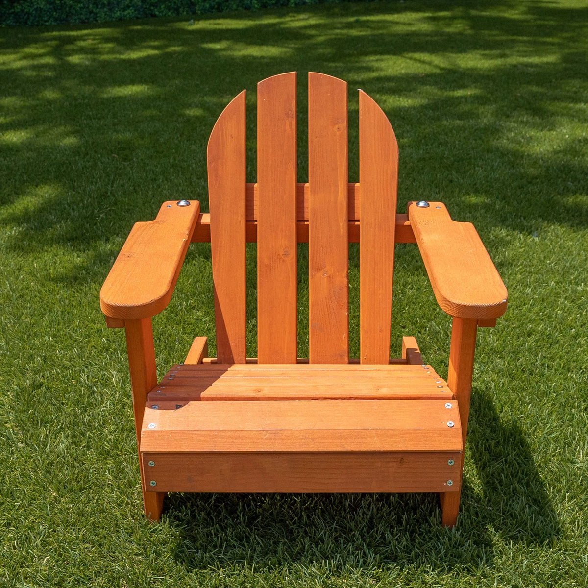 Brown Wooden Adirondack Chair A673901